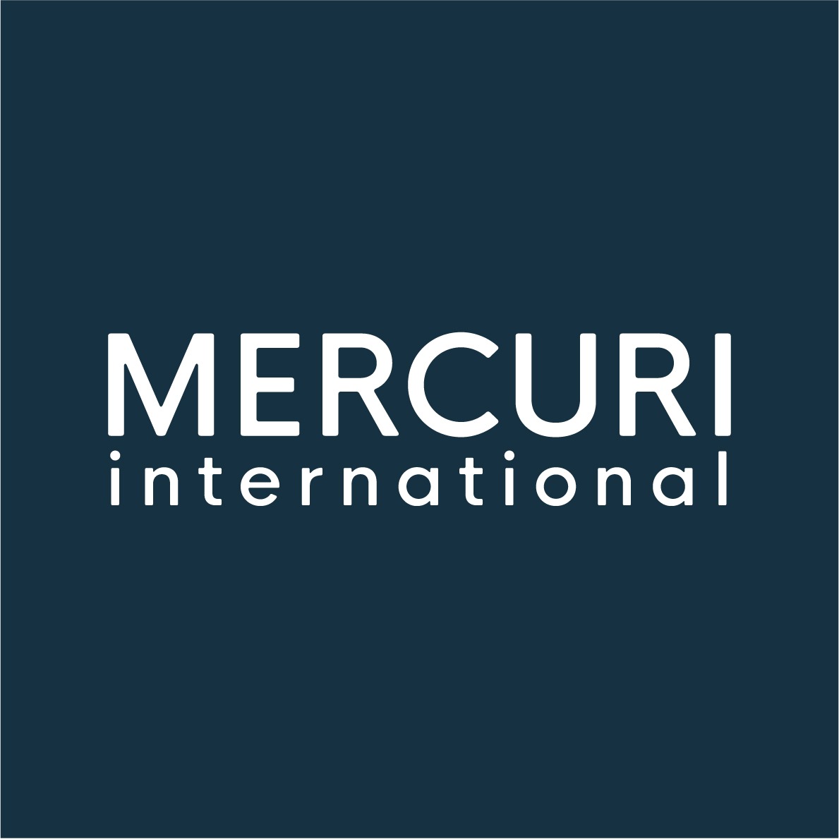 the Mercuri International logo.