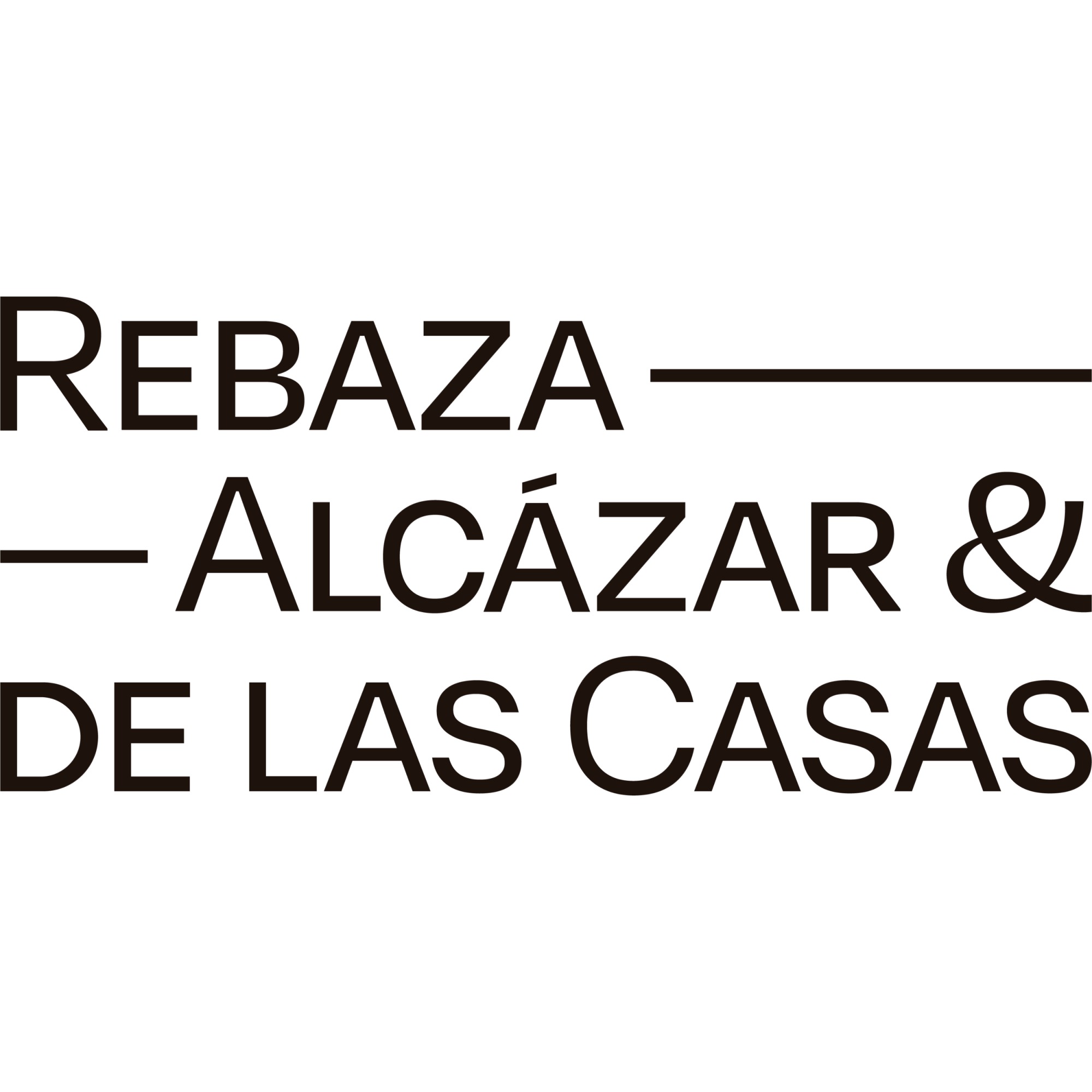 the Rebaza, Alcázar & De Las Casas logo.