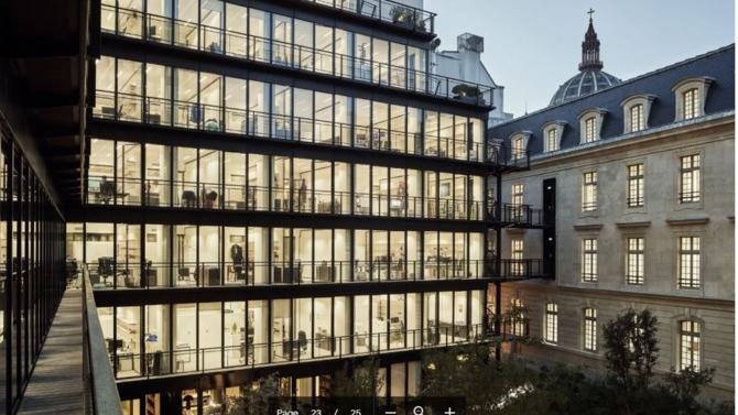 Le cabinet pionnier du droit des affaires français quitte ses bureaux historiques du cours Albert Ier pour un ensemble conçu pour lui par l’architecte Philippe Chiambaretta.