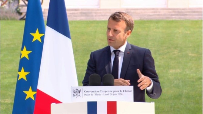 Convention citoyenne, le discours d'Emmanuel Macron